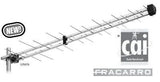 Fracarro High Gain UHF Band 4 & 5 Log Periodic TV Antenna - Part # LP45NF