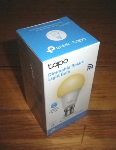 Tapo Dimmable White WiFi Smart LED Globe 8.7Watt 240Volt BC - Part # L510B