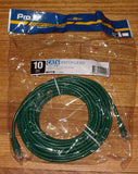 Computer Lead - CAT6 RJ45 to RJ45 Network 10metre Green - Part # LC6669G