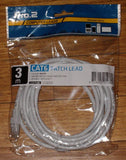 Computer Lead - CAT6 RJ45 to RJ45 Network 3metre White - Part # LC6744W