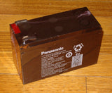 Panasonic 12Volt 7.2AH 4.8mm Spade Sealed Lead Acid Battery - Part # LC-R127R2P