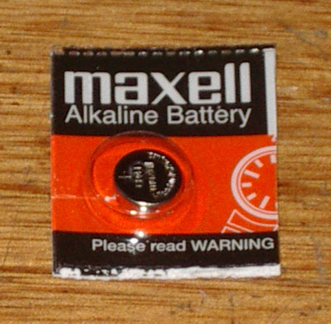 Single Alkaline Manganese 1.5Volt Watch Battery - Part # LR41