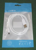 Phone Charging Lead - USB A to MicroUSB 2.0 1metre M-M Cable - Part # MDC1010WH