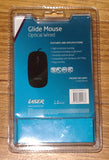 Glide Black 3 Button USB Optical Computer Mouse with Scroll - Part # MOU213BK