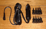 Car Accessory Plug with 2metre Lead, 2Amp Fuse & DC Plugs - Part # MW-CP1