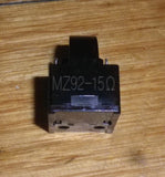 Fridge Compressor Motor PTC Start Relay - Part # MZ92-15 15Ω, 2 Terminals