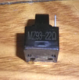 Fridge Compressor Motor PTC Start Relay - Part # MZ93-22 22Ω, 3 Terminals