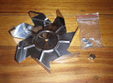 Universal Fan-Forced Oven Fan Motor with Blade & Extra Long Shaft - Part # OVK103