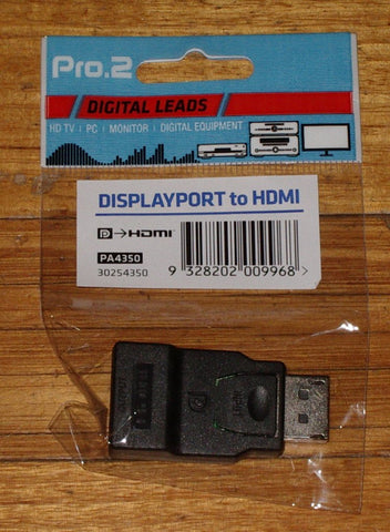 DisplayPort Male to HDMI Female Digital Video Adaptor - Part # PA4350