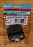 DisplayPort Male to VGA Female Digital Video Adaptor - Part # PA4360