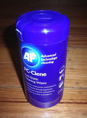SafeClens PC-Clene Multi Purpose AntiStatic Wipes (Pkt 100) - Part # APCC100