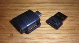 USB-C Male to USB3.0A F/M + USB 2.0A Male to USB-C F/M Adaptors - Part # PF023