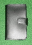 Premium Hard Leather Flip Open Wallet Pouch w Card Space - Part # POU9020-102