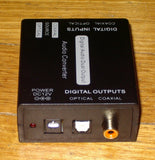 Dual Digital Toslink to Coaxial Audio Convertor - Part # PRO1287