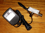 12Volt DC TV Masthead Amplifier Power Supply with PAL Connectors - Part # PS12DCP