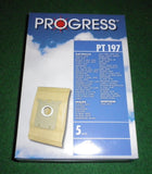 Philips Mobilo, Electrolux Excellio Compatible Paper Vacuum Bags (Pkt5). # PT197