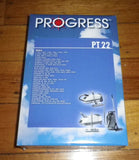 Progress Miele Compatible S227 - S290i Vacuum Cleaner Bags - Part No. PT22