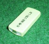 Prismatic NiMH 600mAh Rechargable Battery - Part # RB602