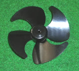 10cm Plastic CW Fan 3mm Mounting & 4 Blades - Part # RF045