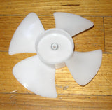 13cm Plastic CW Condensor Fan 4.5mm Mounting & 4 Blades - Part # RF070H