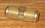 Brass 3/8" SAE Flare Union With Flare Nuts - Part # RF422KIT