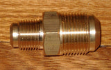 Brass 3/4" to 1/2" Reducing Union With Flare Nuts - Part # RF706KIT