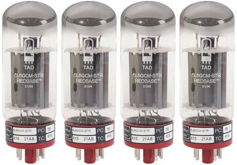 Tube Amp Doctor Premium Matched Quad Set of 6L6GC Audio Output Valves - Part # RT104