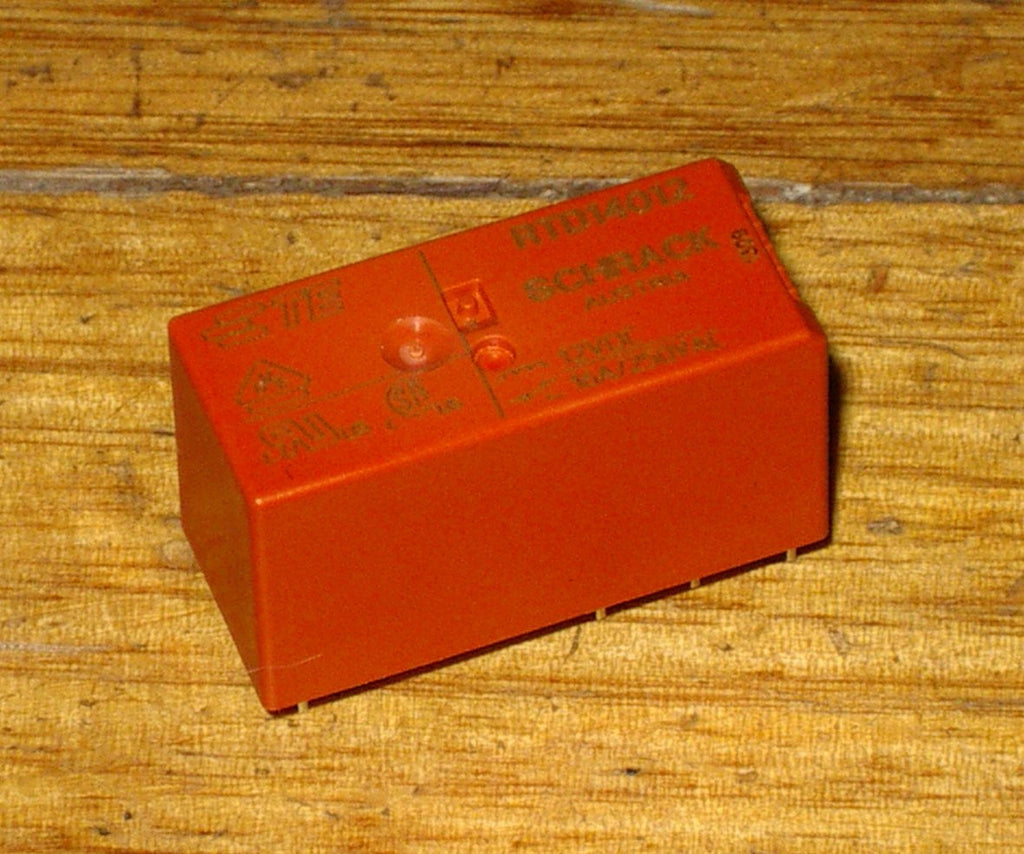 12Volt Relay SPDT 240VAC, 16Amp Contacts suits Chef, VSA Cooktop R