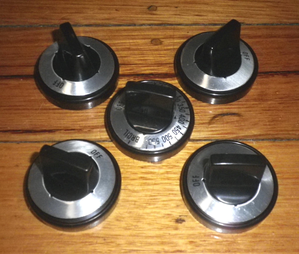 Universal Gas Stove Control Knob Kit (Pkt 5) Part No. SE162C Allfix Electrical