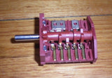 Euro 6 Position Oven Selector Function Switch - Part # 17471100000346