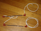 Maytag, GE 9-1/2" Glass Defrost Elements (Pair) - Part # SH-265C
