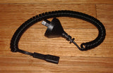 Braun Curly Shaver AC Power Lead with 2pin Australian Plug - Part # 7002225