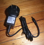 12Volt 1.0A Switchmode AC/DC Adaptor with 2.5mm DC Plug - Part # SMP12V1A-25P
