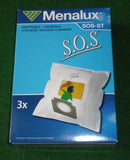 Menalux Universal Emergency Synthetic Vacuum Bags (Pkt3) - Part # SOS-ST