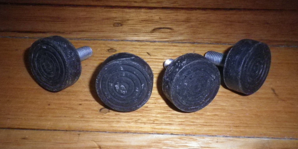 Adjustable Washing Machine Legs with Rubber Foot Pad & 10mm Thread P