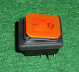 Ghibli T1 Backpack DPST Mains Rocker Switch with Rubber Boot - Part # T1-14
