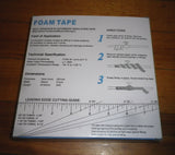 Foam Tape for Refrigeration Insulation 30' X 2" - Part # T230