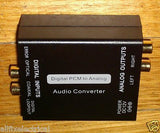 Stereo Digital to Analog Audio Convertor - Part # PRO1259