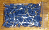 Blue Insulated 1.9mm Pin Crimp Terminals (Pkt 100) - Part # TM32278-100