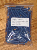 Blue Insulated Inline Splice Crimp Terminals (Pkt 100) - Part # TM40002-100