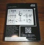 Handy Gas or Electric Stove Silver Control Knob Kit (Pkt 4) - Part No. UK-30S4