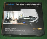 mBeat Portable Turntable with USB & SD Digital Recording - Part # USB223