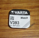 SR48W, V393 Silver Oxide 1.55Volt Watch Battery