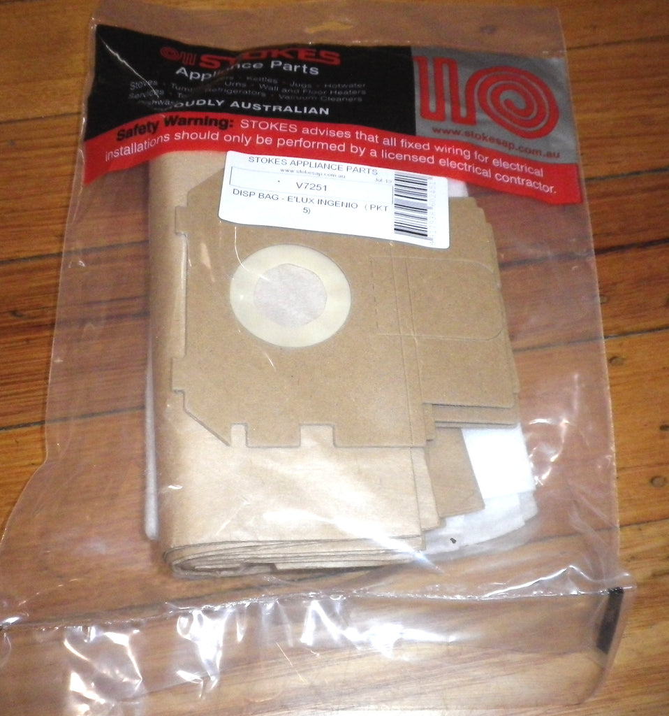 Electrolux Ingenio Z2500 Series Vacuum Cleaner Bags (Pkt5 + uni filter Allfix Electrical