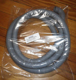 2.5metre Washing Machine Outlet Hose with Rightangled Elbow 21mm - Part # W064
