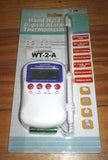 Digital Thermometer with Stainless Steel Probe - Part # WT-2-A