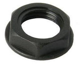 Plastic Nut Suits Many Insulated 6.3mm Phone Jacks & Sockets - Part # BJ-NUT1