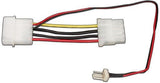 Computer Adaptor - Molex Power Plugs to 3in Fan Plug - Part # CA303
