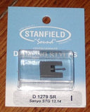Sanyo STG13, STG14 Turntable Stylus - Stanfield Part # D1279SR