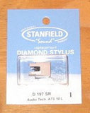 Audio Technica ATS10/11 Compatible Turntable Stylus. Stanfield Part # D197SR